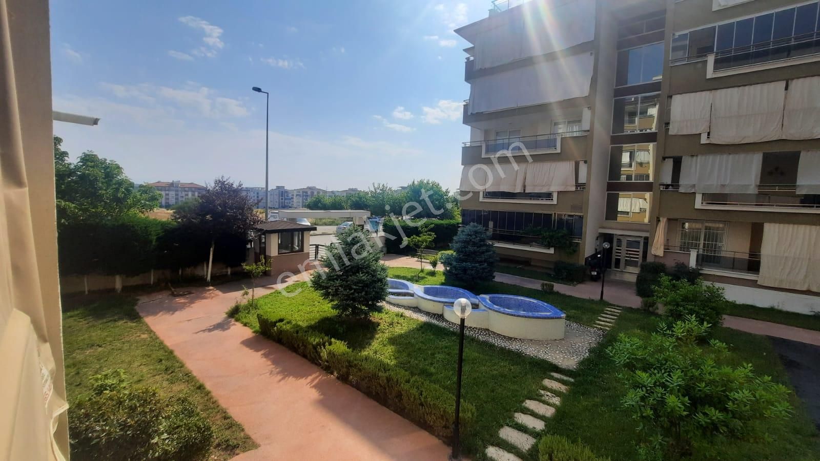 Lobby Fortis'ten Yenişafak'ta Site İçinde 2+1 Bahçe Katı Kiralık Daire