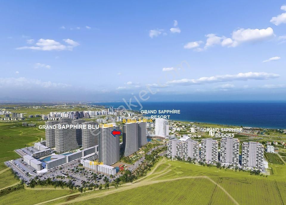 Çok Acil!!! Full Deniz Man."grand Sapphıre Resıdence" 1+0 Stüdyo