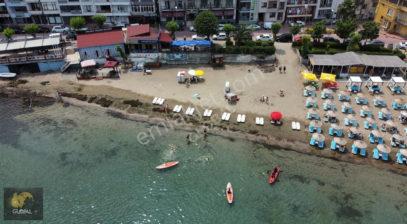 Global'den Amasra'da Denize Sıfır Devren Kiralık Cafe Bistro