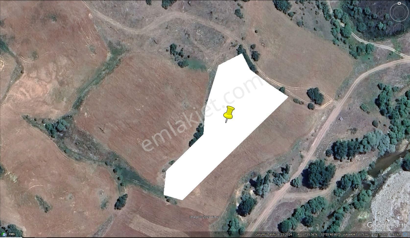 Çubuk Da 5823 M² Tek Tapu Acil Satılık Arazi Göl Manzaralı