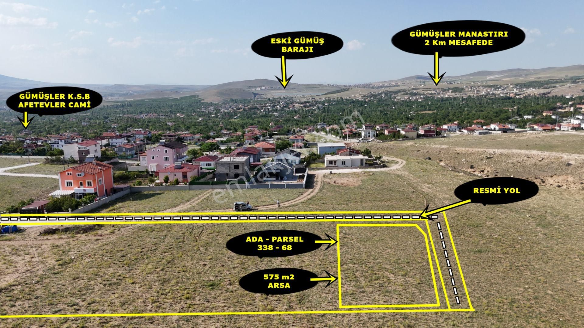 E.gökal Gümüşler Yatırıma Uygun 575 M2 Köşe Başı Arsa ! Fırsat !