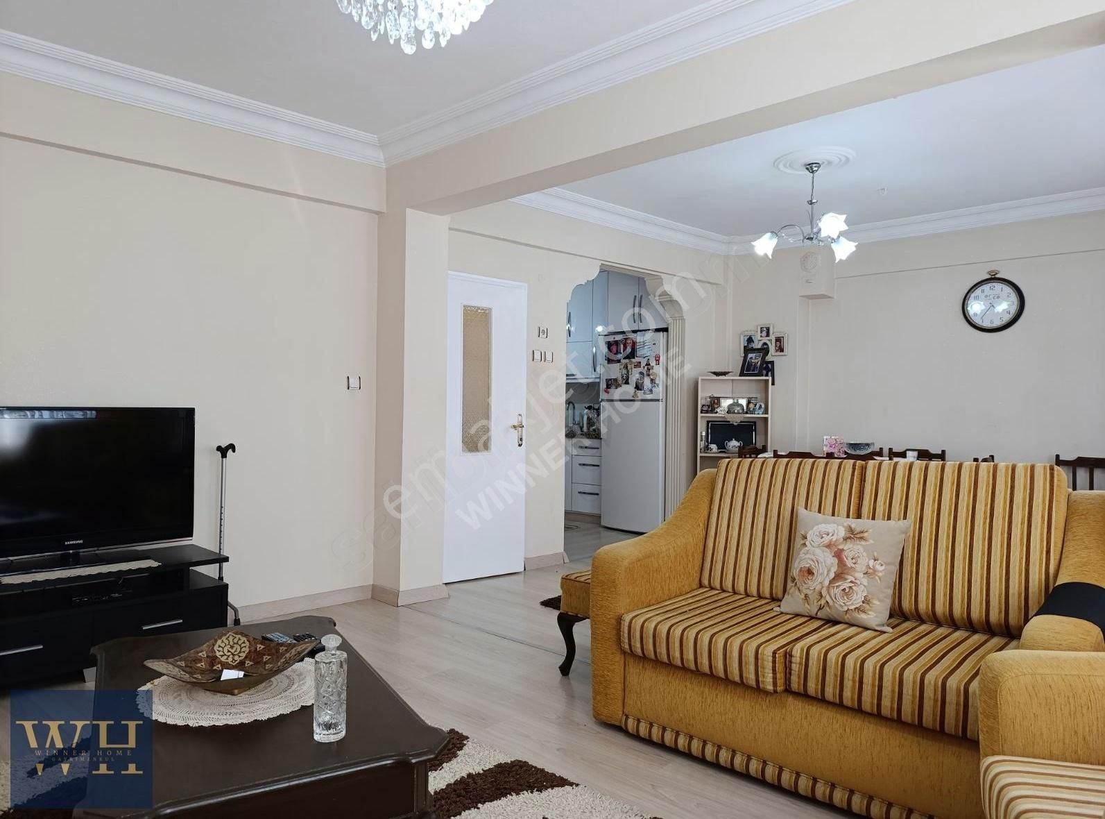 Fatsa Merkez Konumda Doğalgazlı, Cam Balkon Eşyalı Kiralık Daire