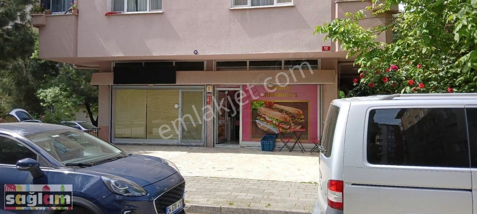 Sağlam'dan İçerenköy Merkezde İskanlı Ön Kullanımlı Dükkan