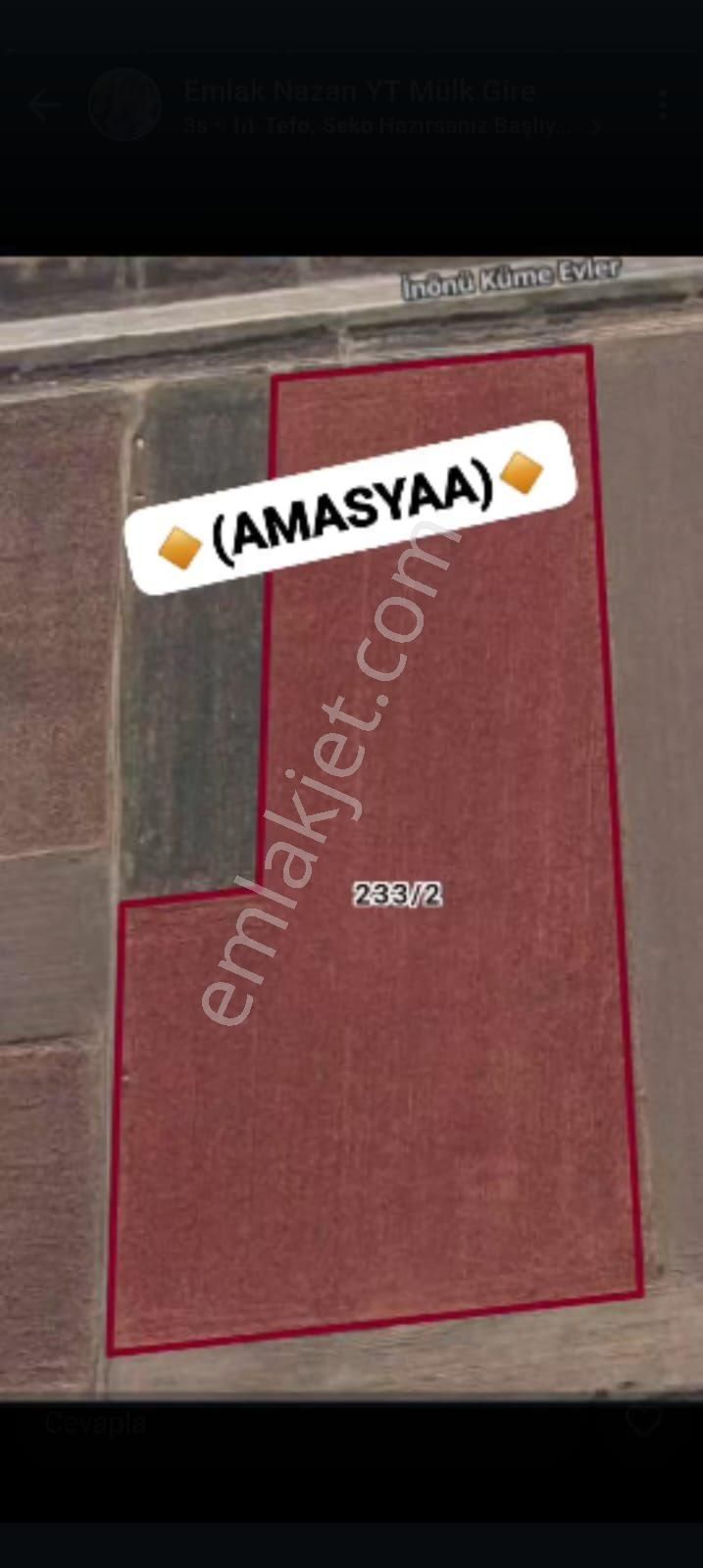 Arkadaş Emlaktan Çorum Amasya Yolu Üzerinde Doğantepe Köyünde 49,387 M2 Satılık Tarla