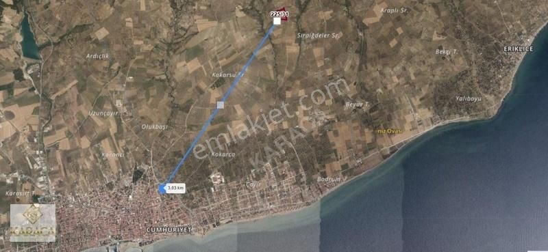Tekirdağ Şarköy İğdebağları'nda 22 Dönüm Bağ Ve Tarla