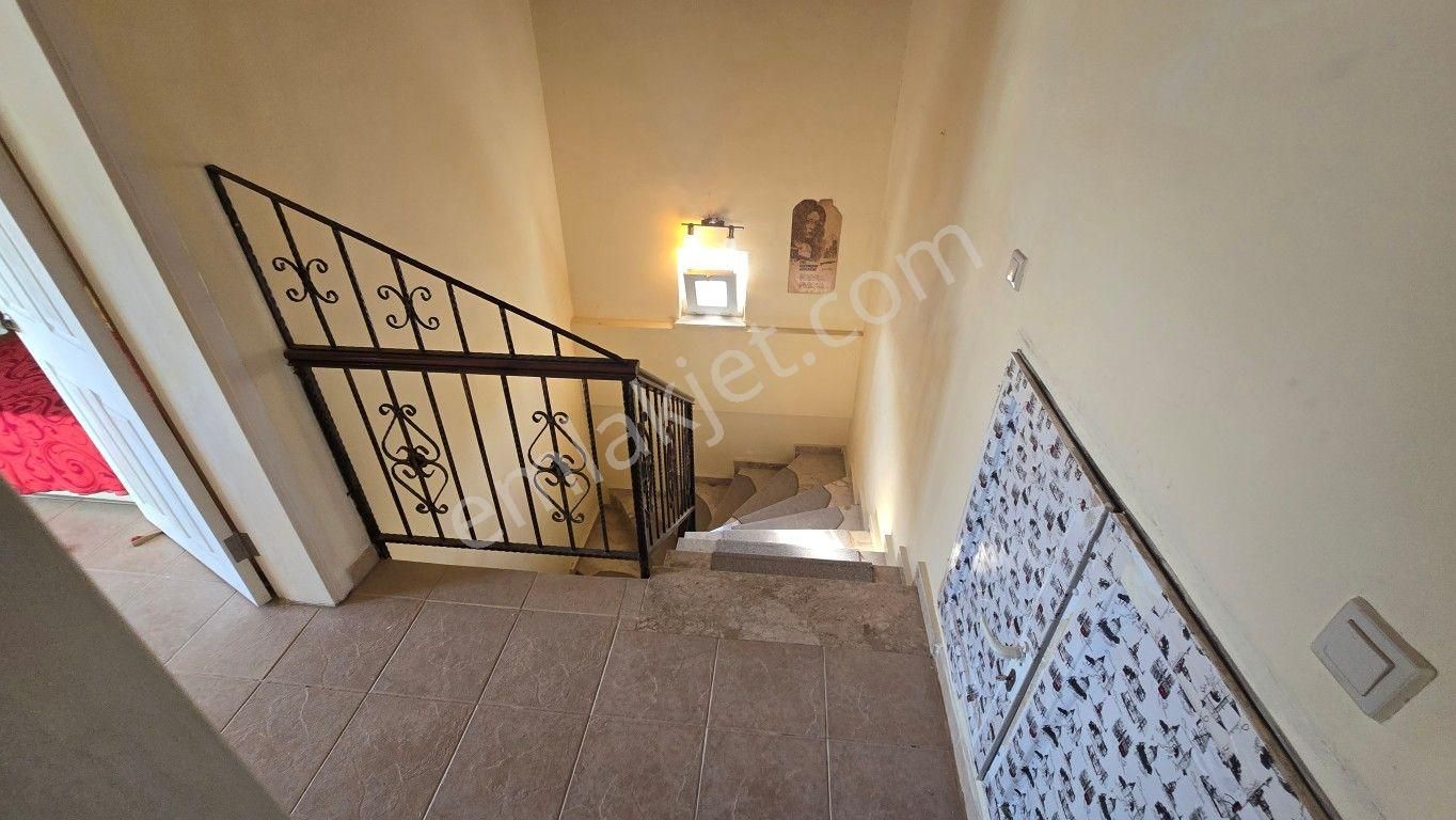 Didim Akbük'te Full Deniz Manzaralı, Eşyalı, Havuz Cepheli Dubleks Daire - Görsel 25