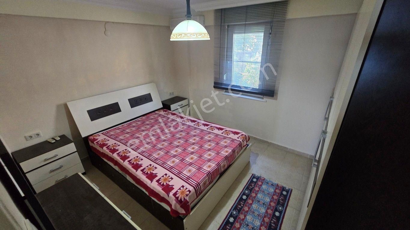 Didim Akbük'te Full Deniz Manzaralı, Eşyalı, Havuz Cepheli Dubleks Daire - Görsel 11