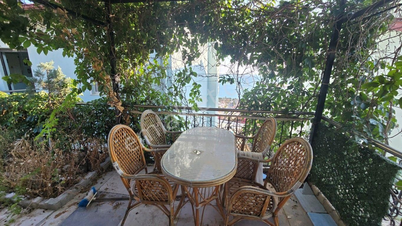 Didim Akbük'te Full Deniz Manzaralı, Eşyalı, Havuz Cepheli Dubleks Daire - Görsel 27