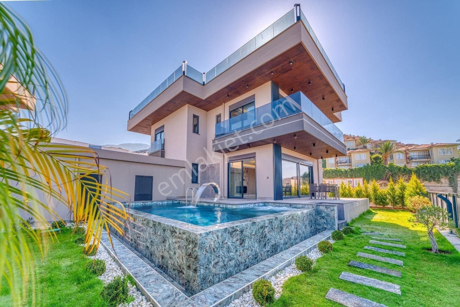Alanya Kargıcak 4+1 Özel Havuz Ve Bahçeli Satılık Full Deniz Manzaralı Villa