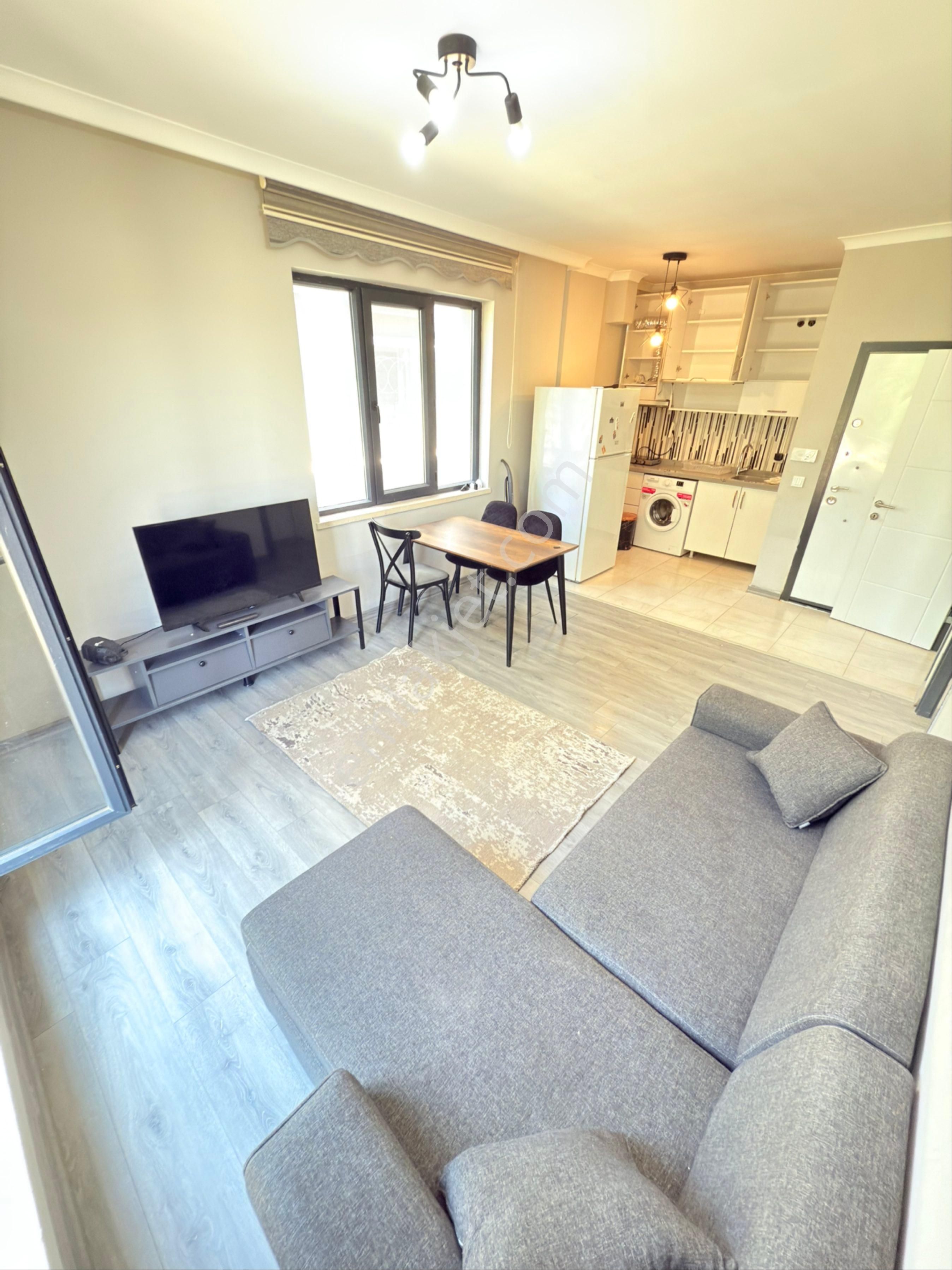 Yaşamkent Eşyalı Kiralık Daire 1+1 45m2 Bahçe Katı Yerden Isıtma