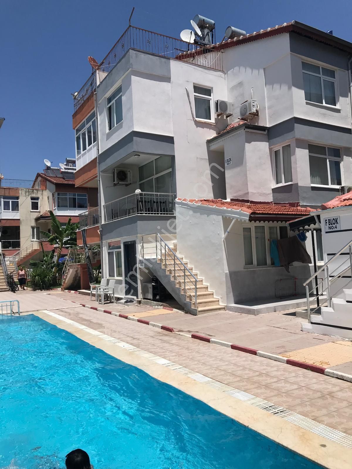 Manavgat Side Cennetlerde Kiralık Havuzlu Triblex Dubleks 2+1 Daire