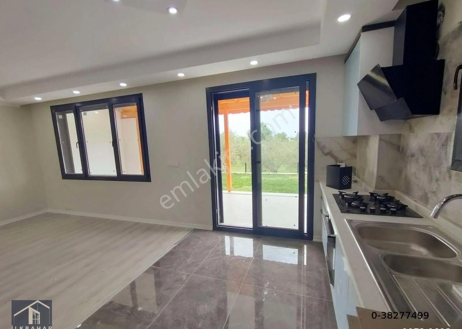 Altınoluk İlkbahar'dan Narlı'da Yeşilliğin İçinde Denize Yakın Huzurlu Bahçeli Garajlı Villa Projesi - Görsel 41