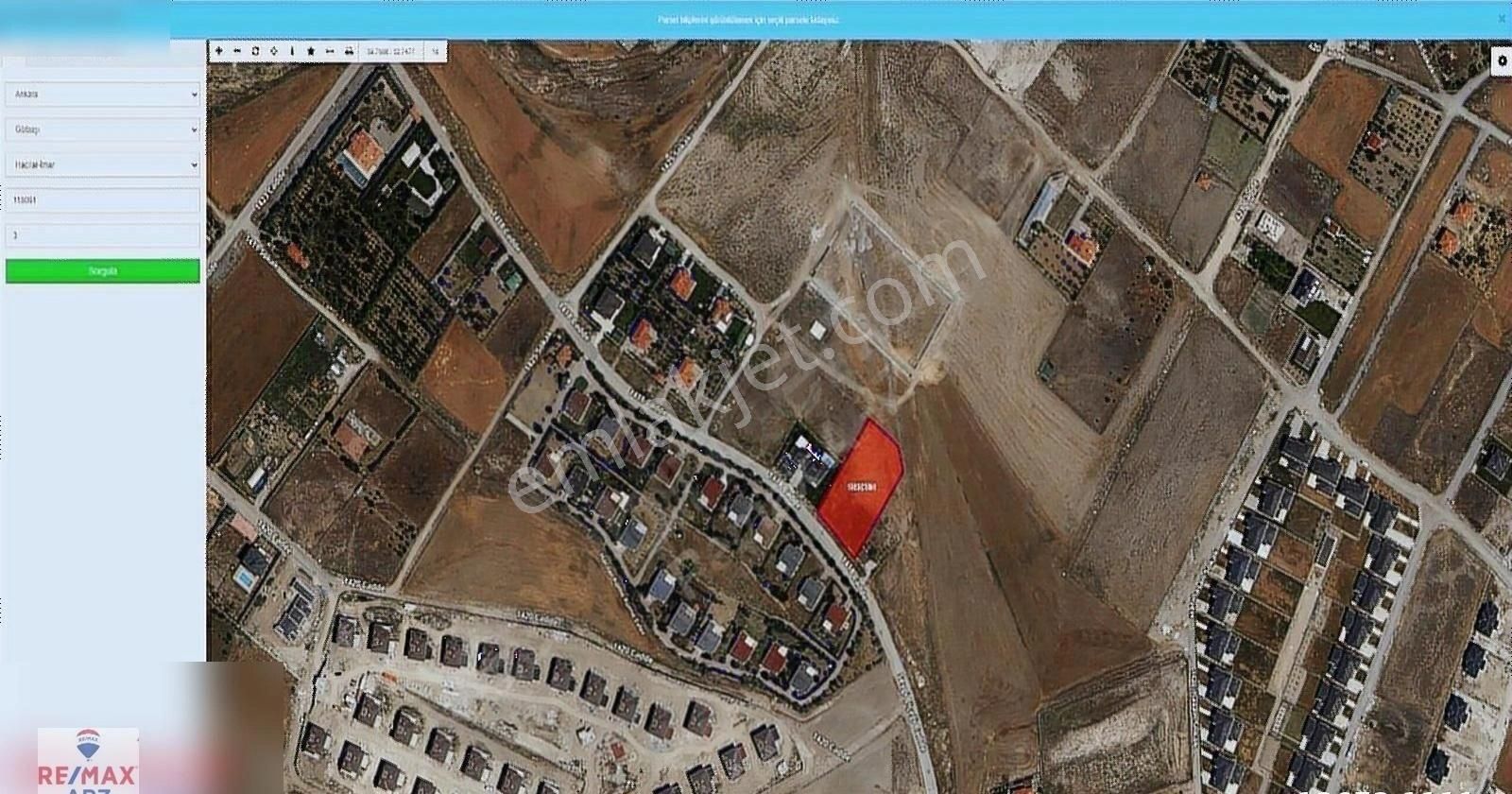 Gölbaşı Hacılar Mahallesi'nde Yatırımlık Villa Parselli Hisseli