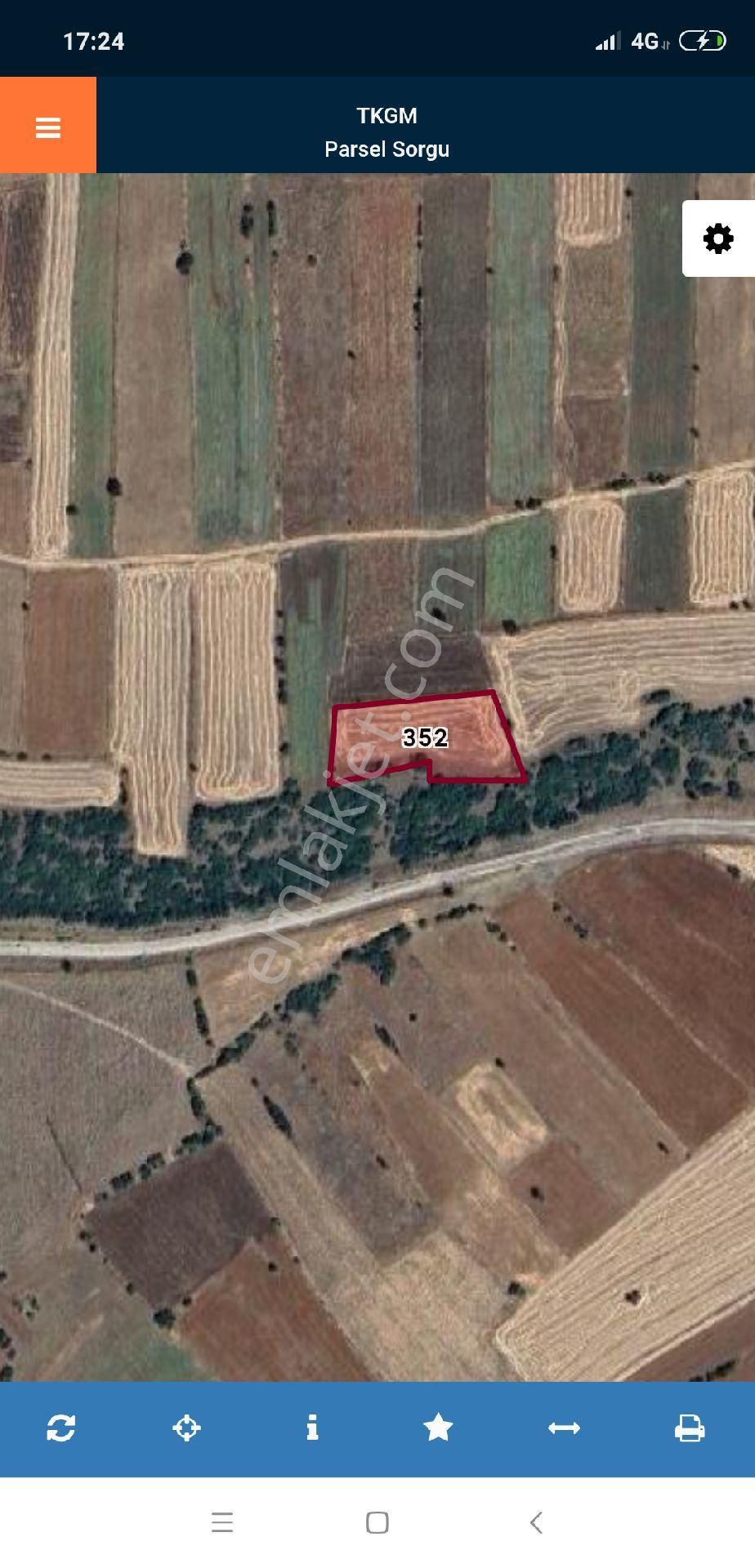 Burdur Karamanli Dereköy 3250 M2 Tarla
