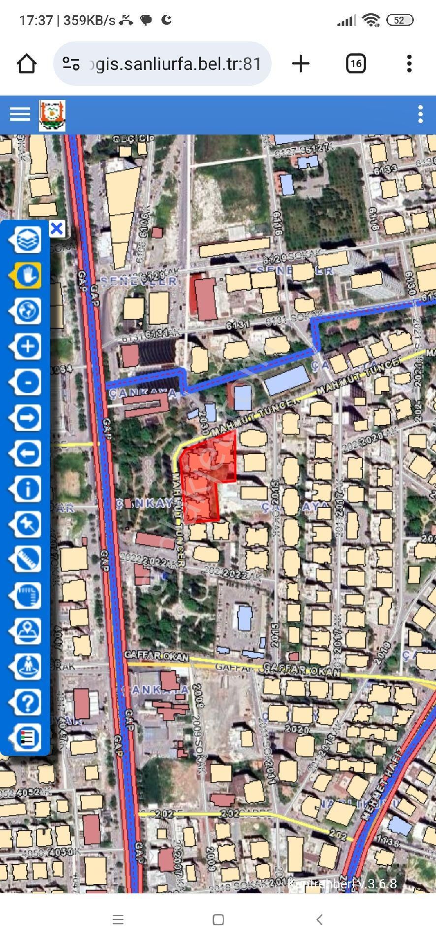 Çankaya Mah Satılık 12 Kat İmarlı Arsa - Görsel 4