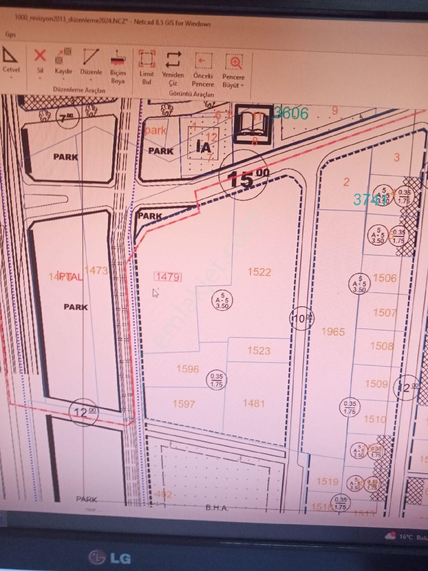 Çankaya Mah Satılık 12 Kat İmarlı Arsa - Görsel 18