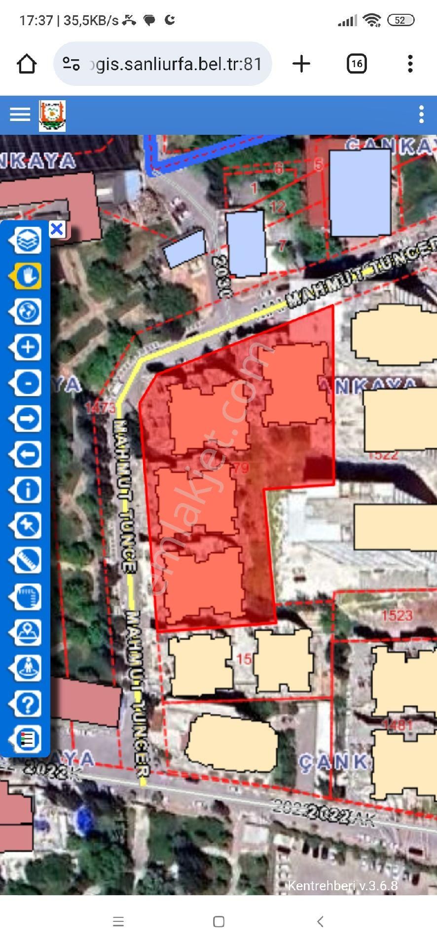 Çankaya Mah Satılık 12 Kat İmarlı Arsa - Görsel 5