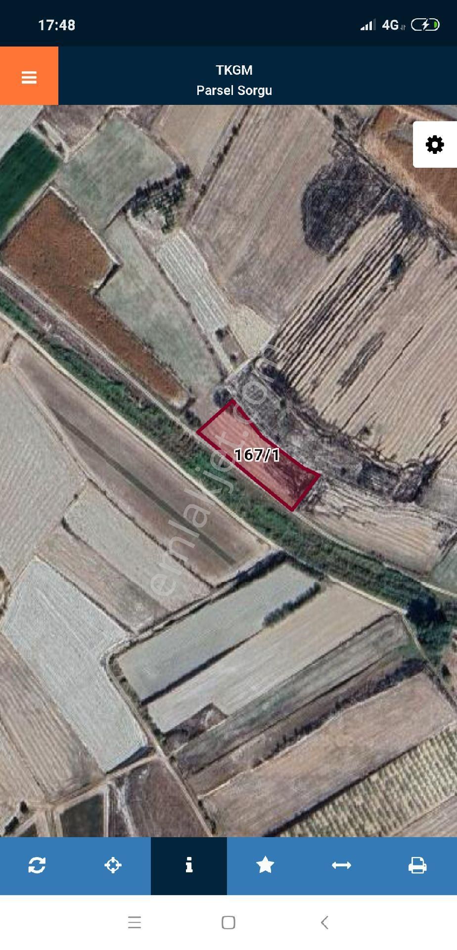 Denizli Baklan Beyelli 3105 M2 Tarla