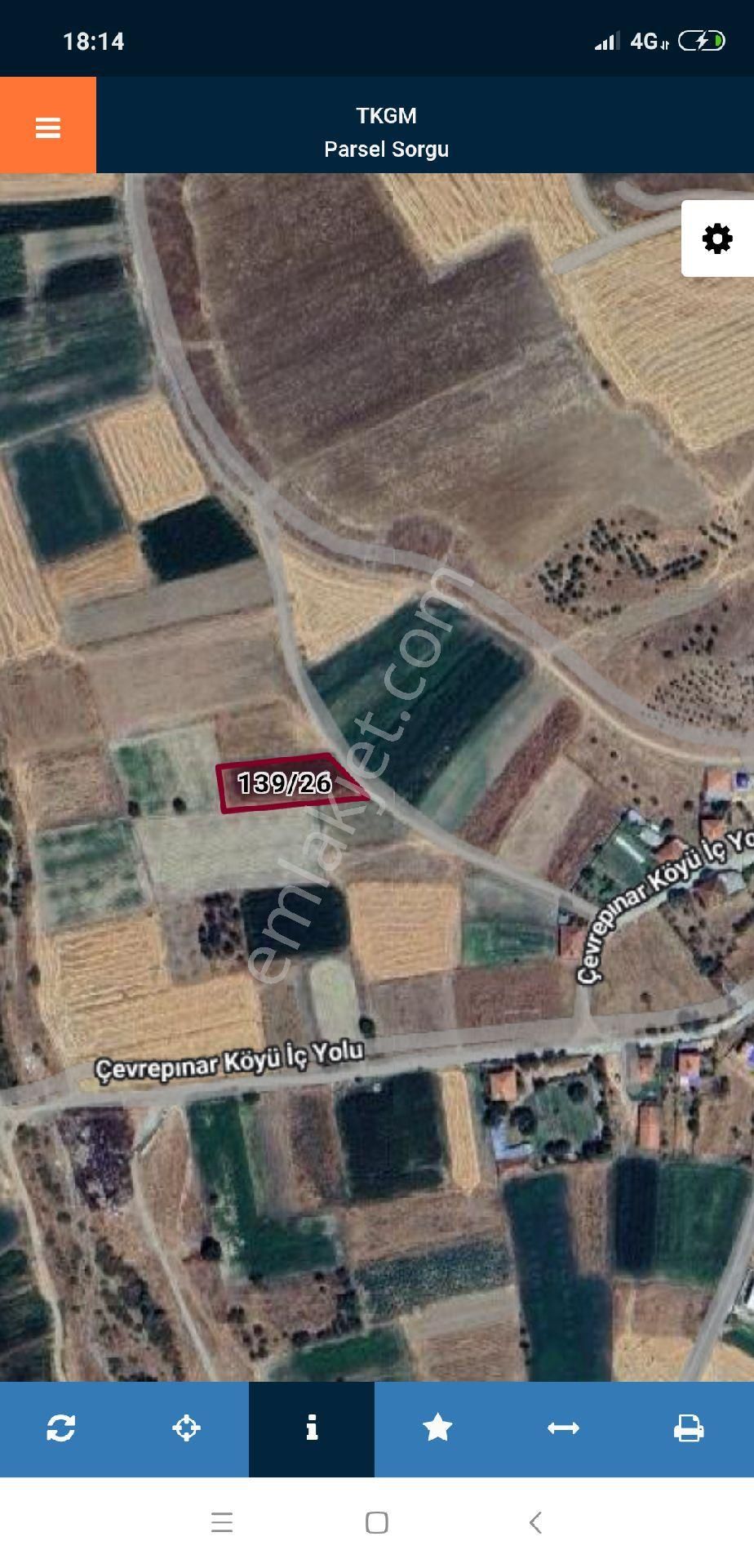Afyon Sandıklı Çevrepınar Köyü 1366 M2