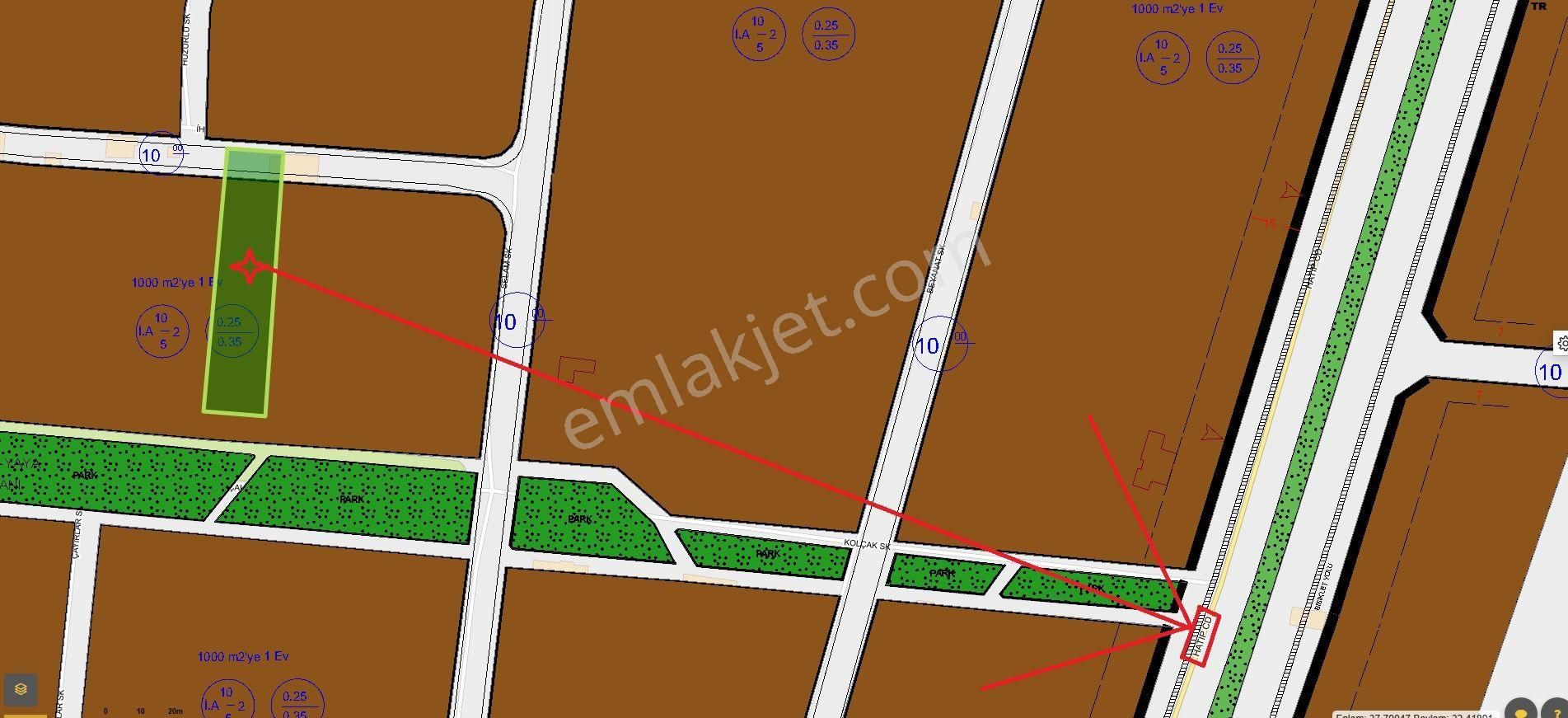 Kozağaç'da 1.280 M2 Arsada Satılık 780 M2 Arsa Hissesi - Görsel 4