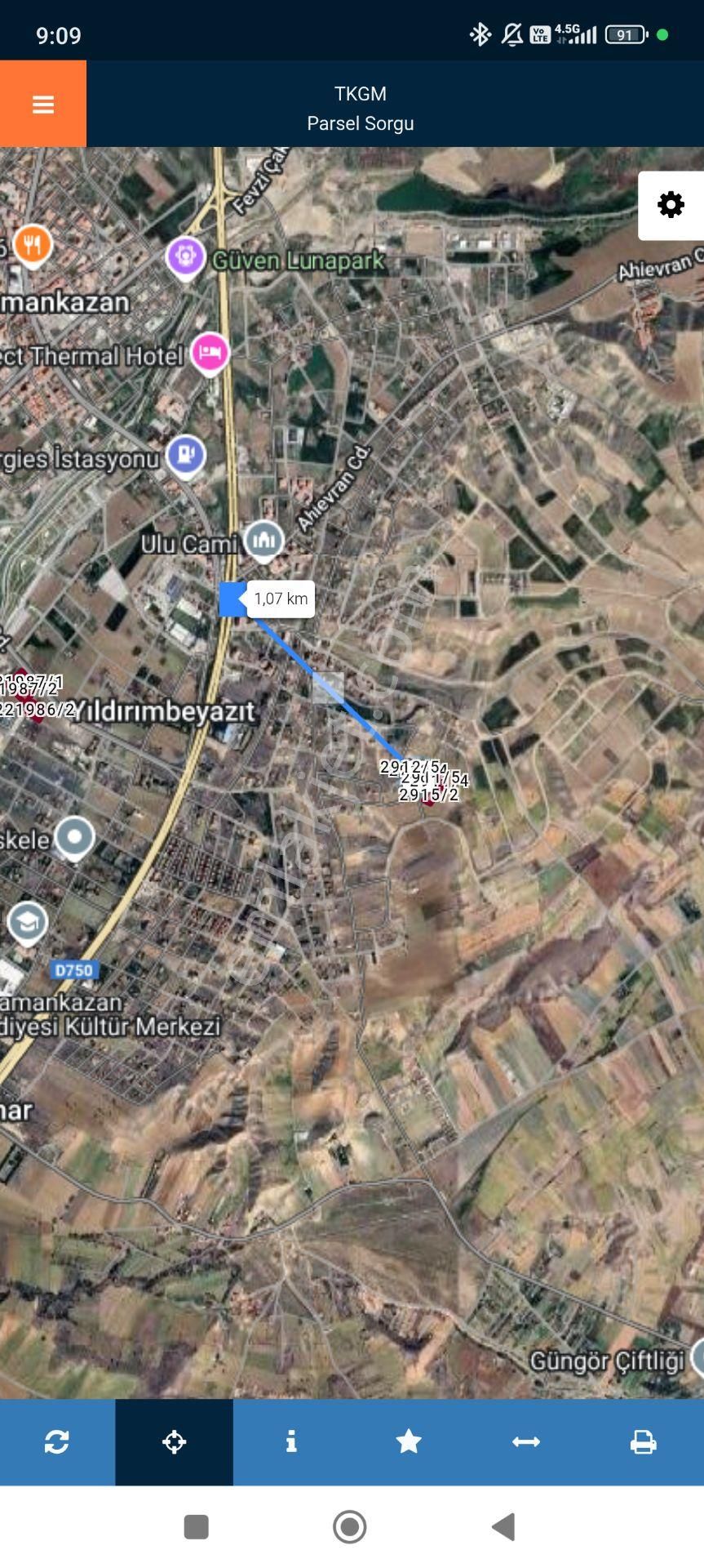 Kahramankazan Kumpınar Satılık Yatırımlık Hisse Tapulu 185 M2 Arsa - Görsel 5