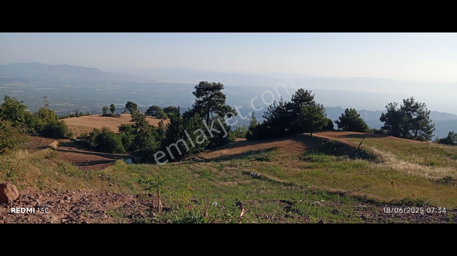 Ahmetli Bahçecik Te Muhteşem Manzaralı Cevizlik 2069 M2