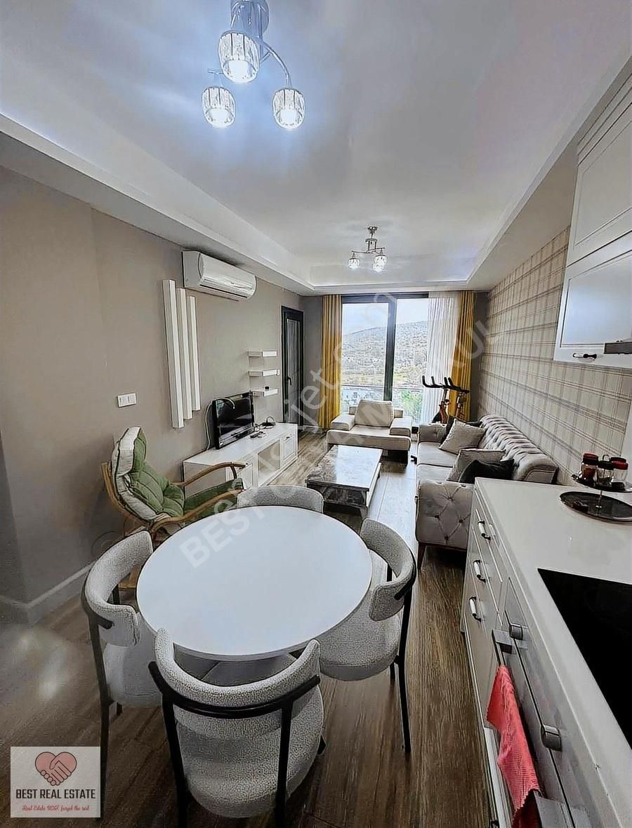 Bodrum Dörttepe 1+1 Doğa Manzaralı Havuz Başı Satılık Daire