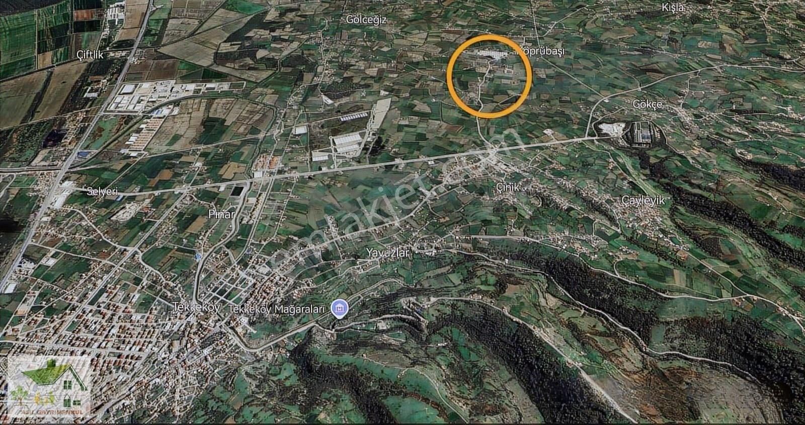 Samsun Tekkeköy Köprübaşı Resmi Yol Cepheli 22.650 M2 Tarla. - Görsel 7
