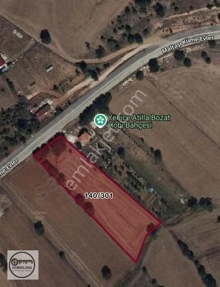 Demirland'dan Satılık Yenice Köyü'nde Yola Sıfır Hobi Bahçesi