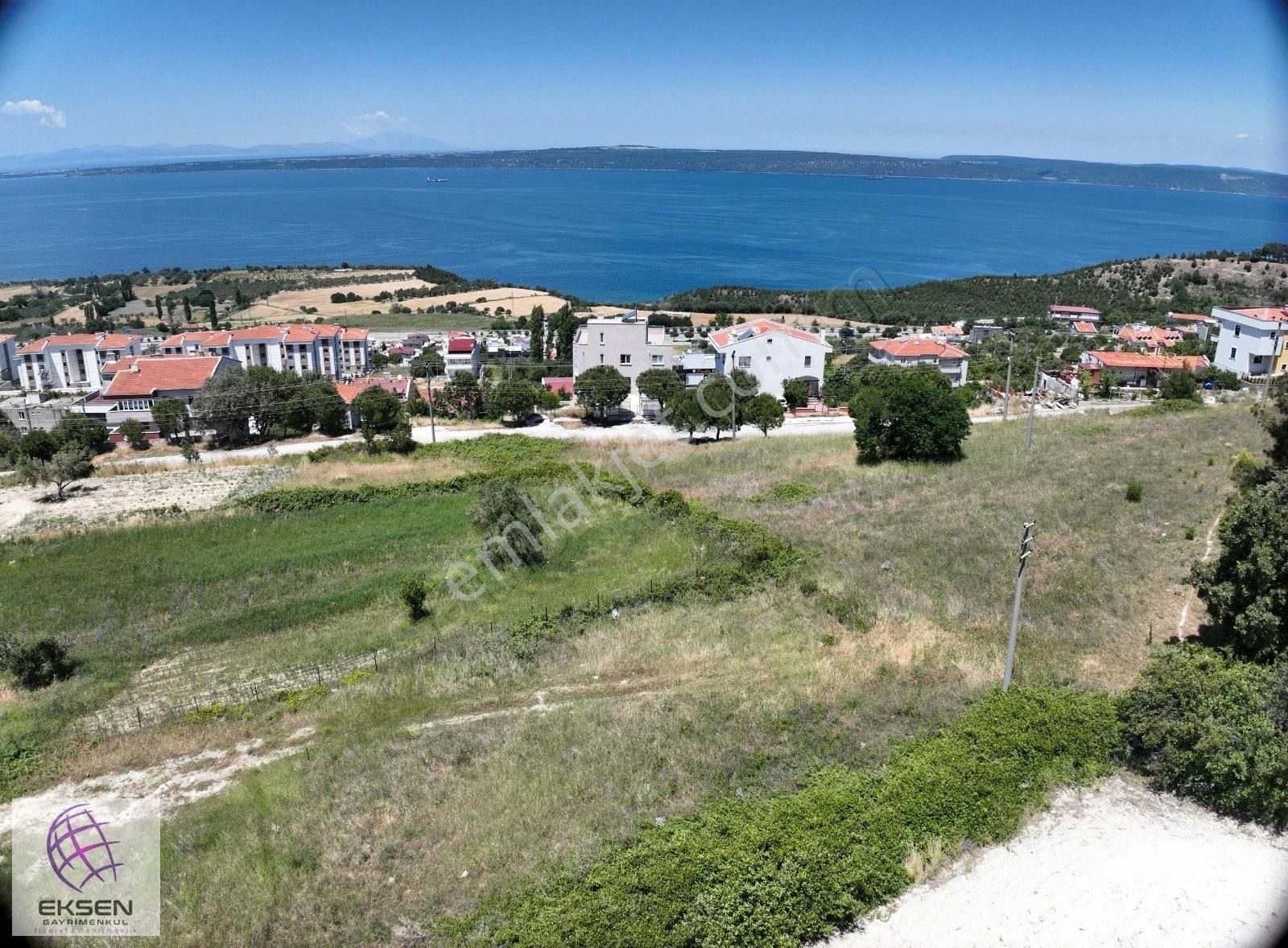 Çanakkale İntepe'de Deniz Manzaralı Müstakil Tapulu Arsa
