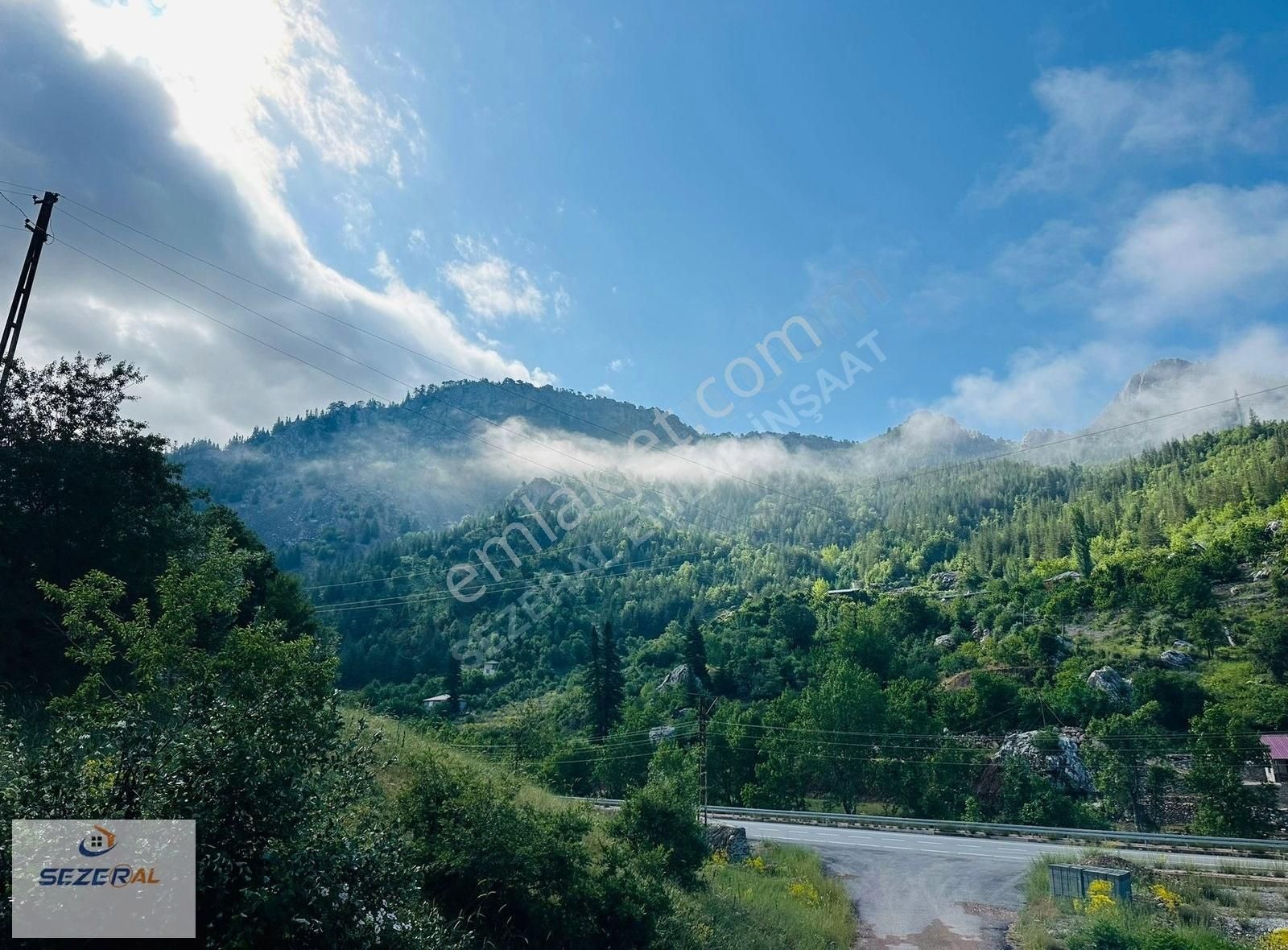 Yaylada Ana Yol Üzerinde Akarsu Ve Doğa Manzaralı Satılık Tarla - Görsel 2