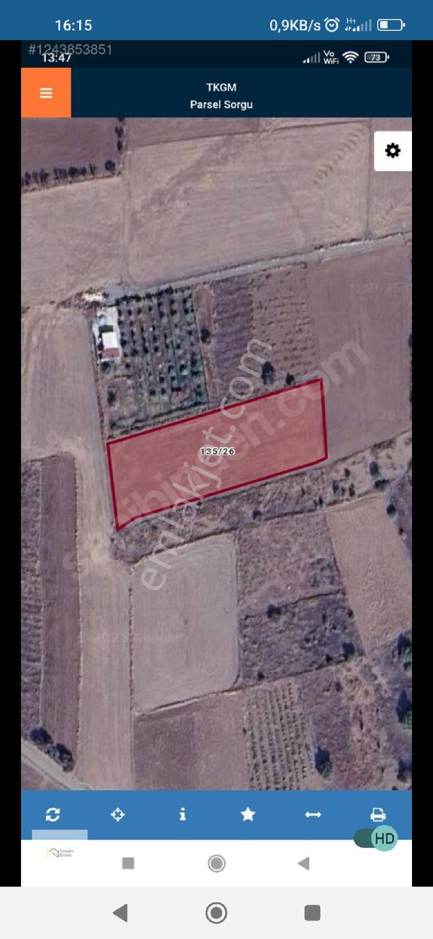 Fırsat!! Elazığ Merkez Gözebaşında Yatırımlık Bahçelik Kupon Arazi