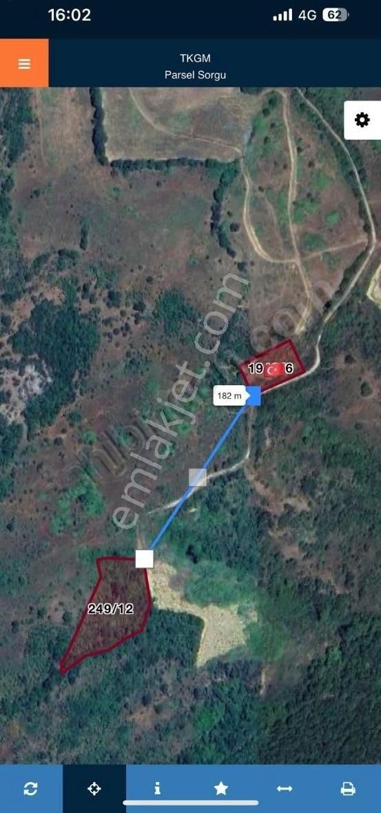 Biga Cumhuriyet Mah. Satılık 4716 M2 İmar Sınırı Tarla