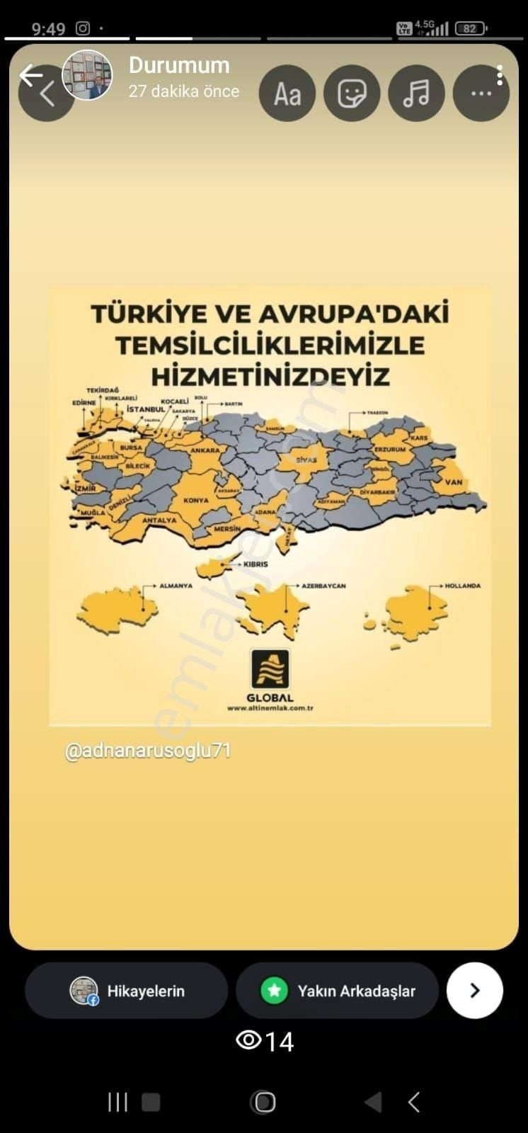 Pazar Yoluna Yakın Hatay Caddesine 2.bina