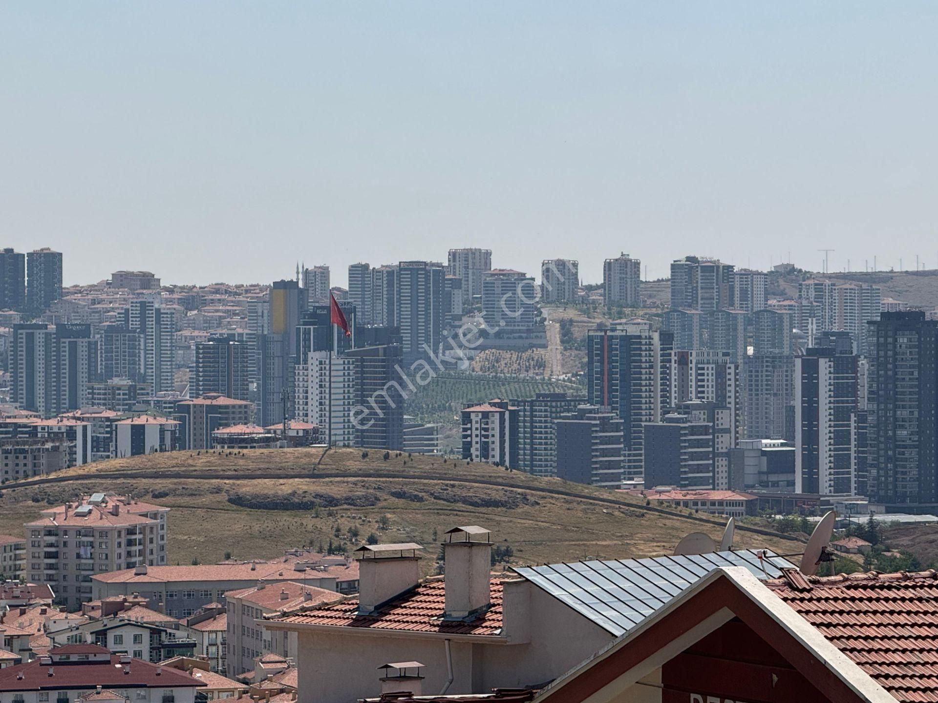 Evim Ankara'dan Atapark'ta Ovacık Manzaralı Yeni Binada 5+1 Çift Girişli Açık Teras Dublex!