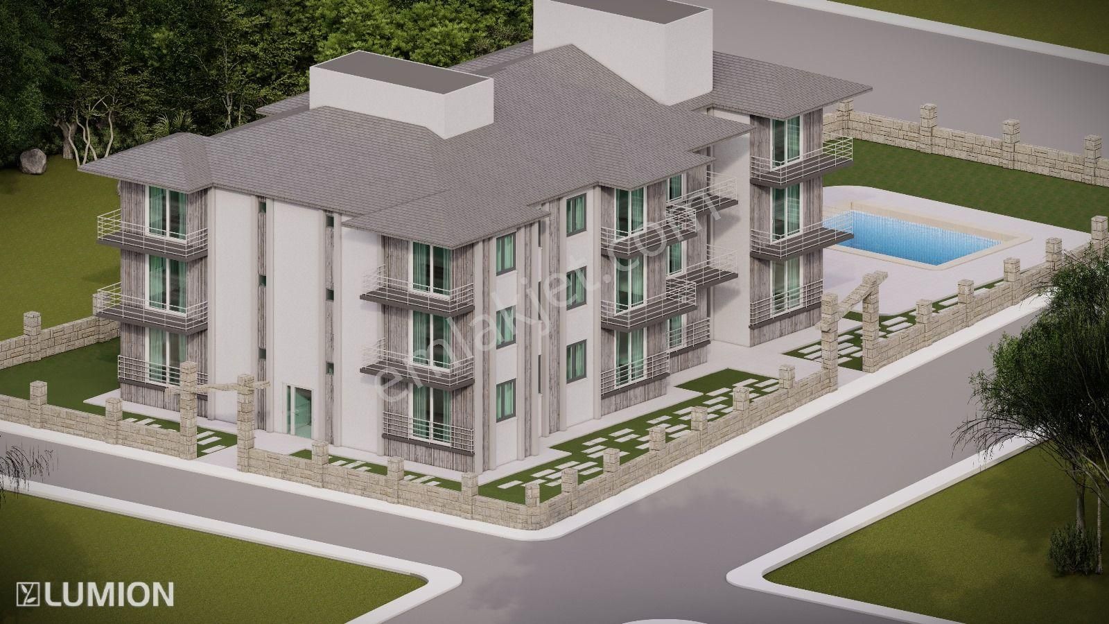 Stop’tan Ortaca Karaburun’da *projeden Havuzlu* 1+1 Satılık Daire