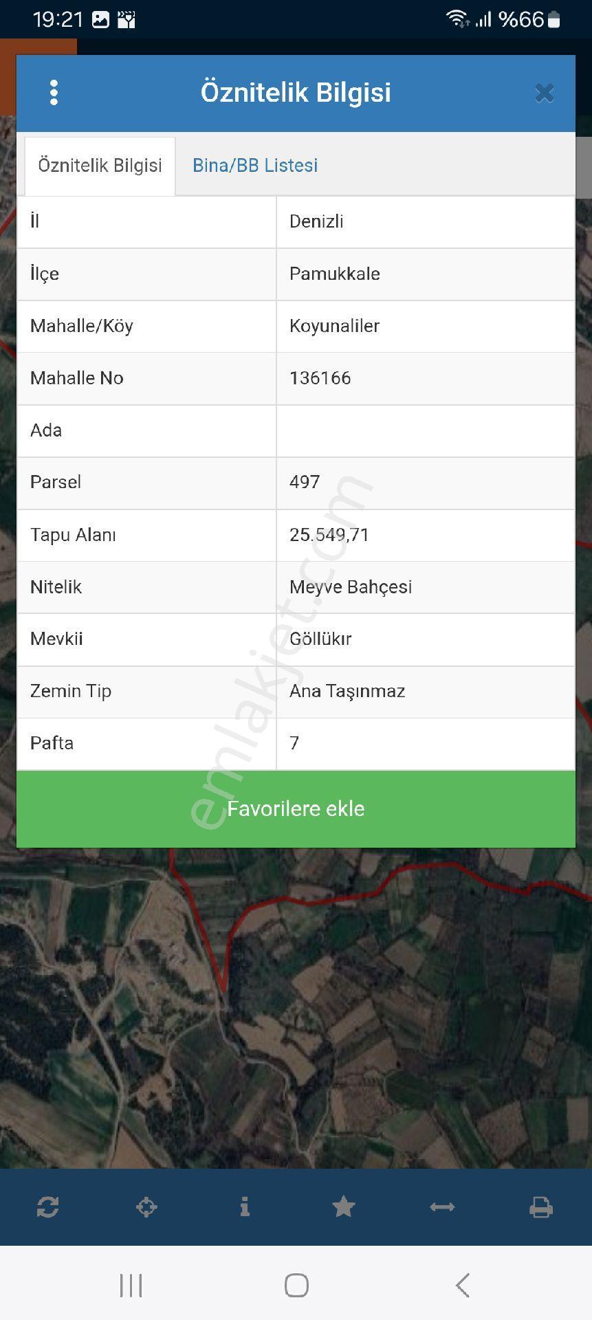 Pamukkale Koyunaliler'de Satılık Meyve Bahçesi - Görsel 2