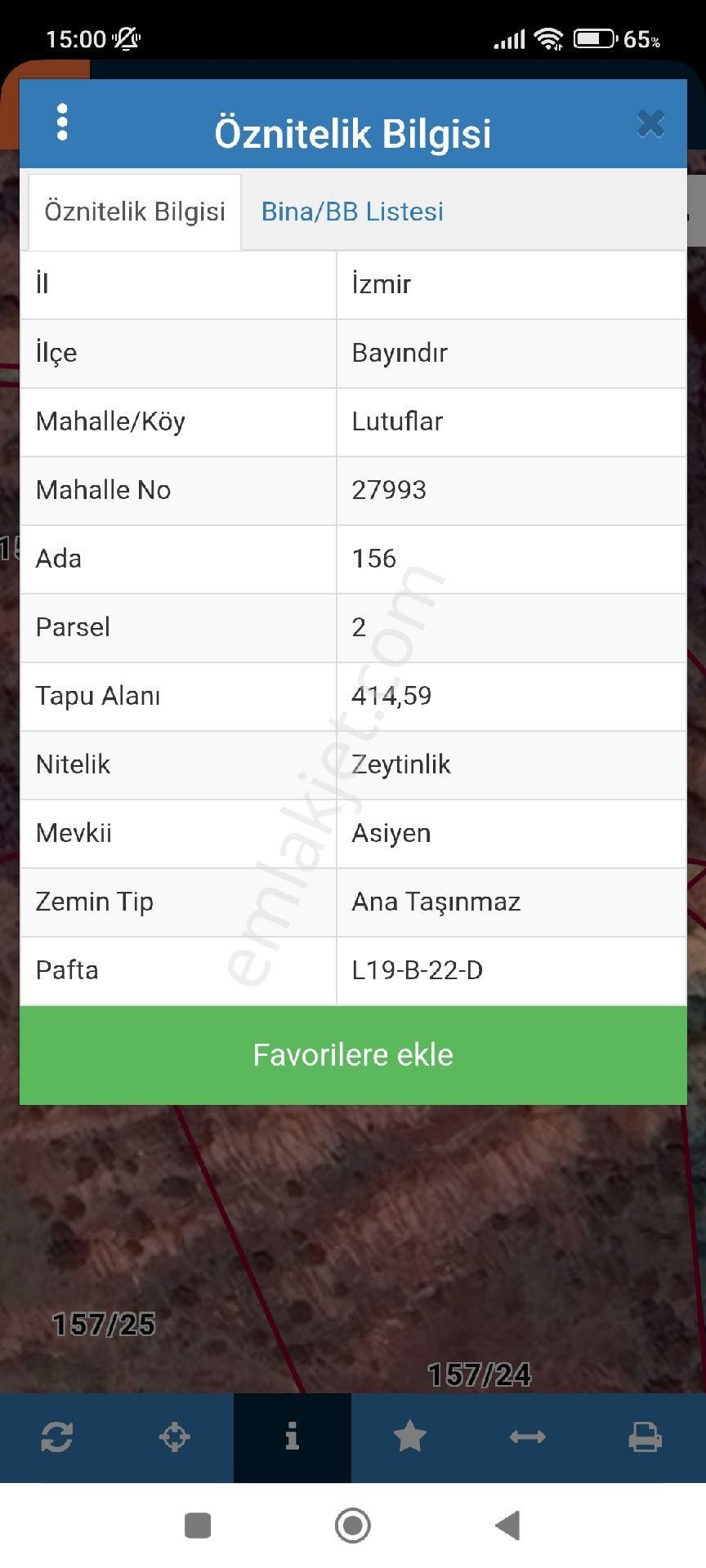 Doğa Gayrimenkul'den İzmir'de Kaçırılmayacak Baraj Manzaralı Zeytinlik - Görsel 10