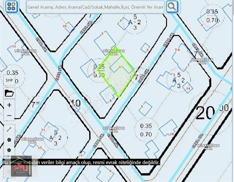 Mimarsinan Tepe Mah. Satılık 437 M2 Temiz İstinatsız Parsel - Görsel 2