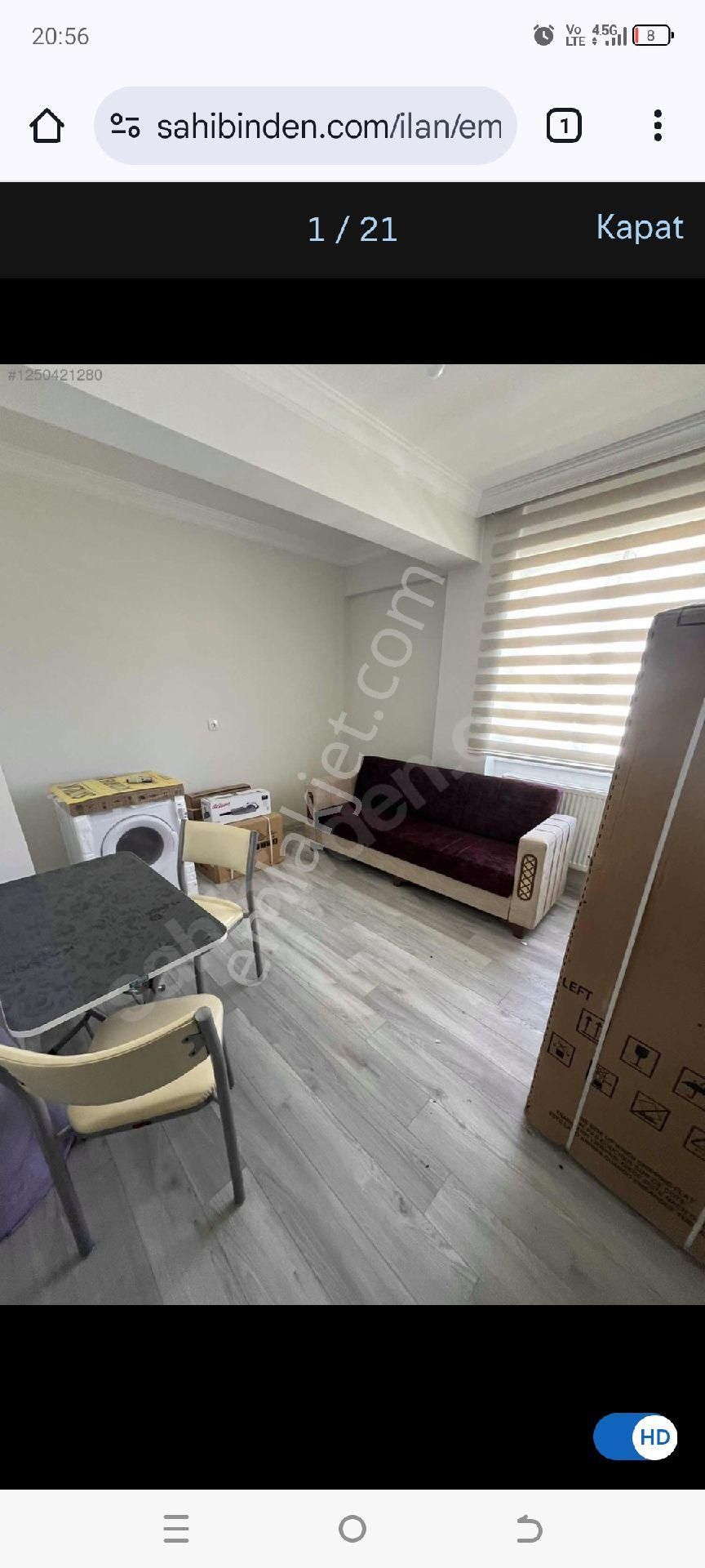 Sahibinden Kiralık 1+1 Sıfır