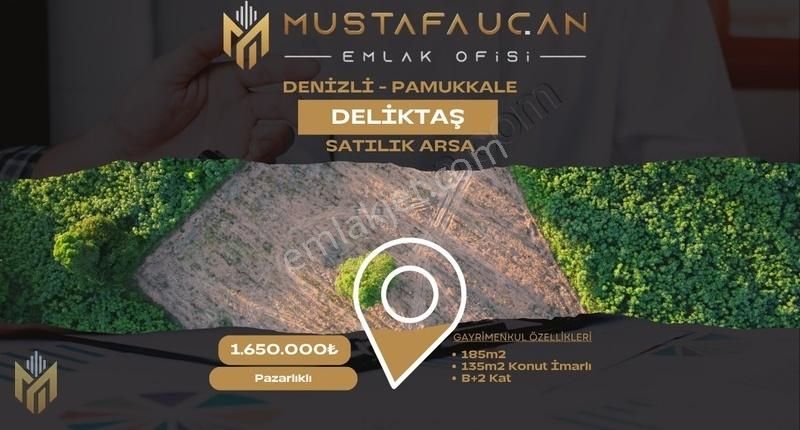 Deliktaş'ta Fırsat 135m2 İnşaat Alanı B+2 Kat Arsa
