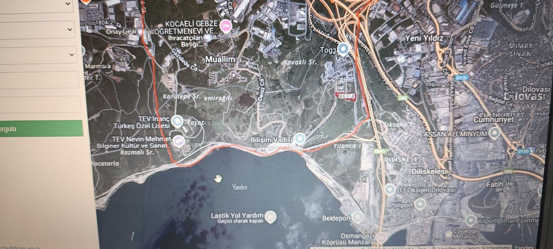 Gebze Bilişim Vadisi 1.etap Satılık Ticari İmarlı Hisseli Arsa 83m2. - Görsel 3