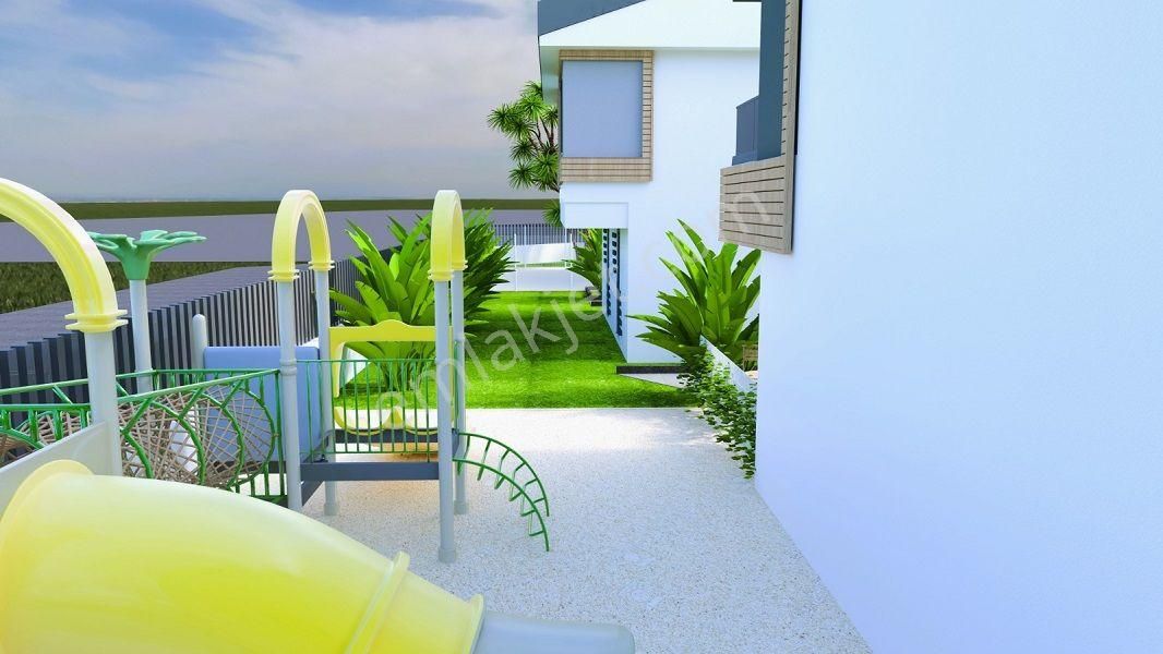 Antalya Manavgat Side' De 40 Villalık Havuzlu Site İçerisinde 83 M² 2+1 Dubleks Villa - Görsel 28