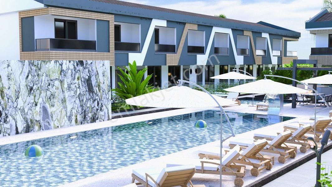 Antalya Manavgat Side' De 40 Villalık Havuzlu Site İçerisinde 83 M² 2+1 Dubleks Villa - Görsel 19