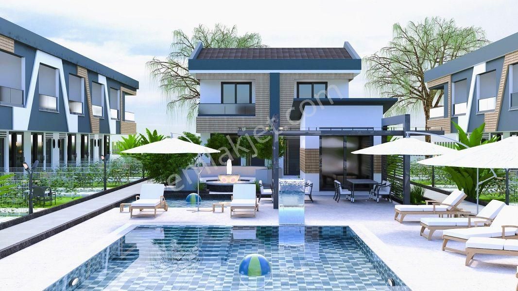 Antalya Manavgat Side' De 40 Villalık Havuzlu Site İçerisinde 83 M² 2+1 Dubleks Villa - Görsel 21