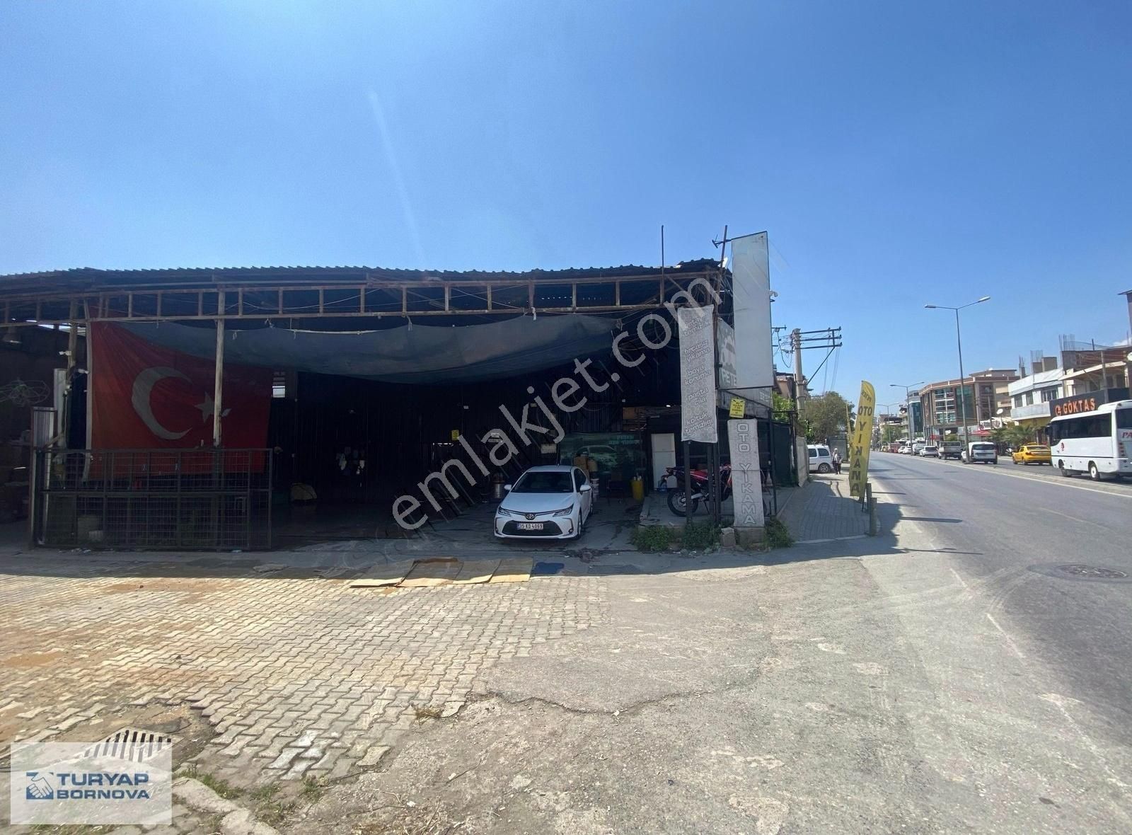 Turyap'tan Kamil Tunca'da Cadde Üstü Devren Kiralık Oto Yıkama