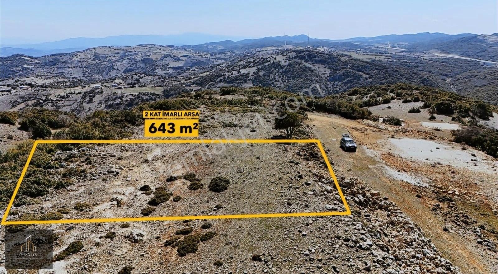 Vizyon Gayrimenkul'den Yayladağı Şenköy De 643 Metrekare Arsa