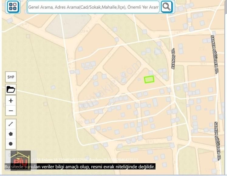Konaklar Da Satılık 400 M2 Yatırımlık Süper Arsa