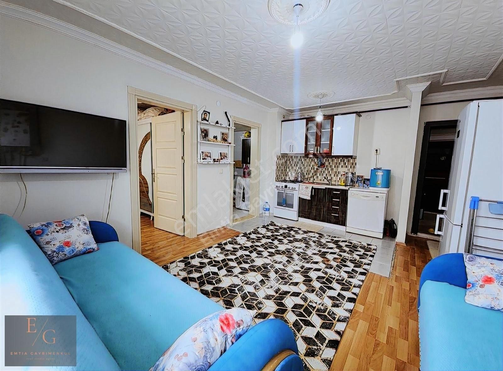 Emtia'dan Toki De 1+1 Doğalgazı Çekilmiş Daire