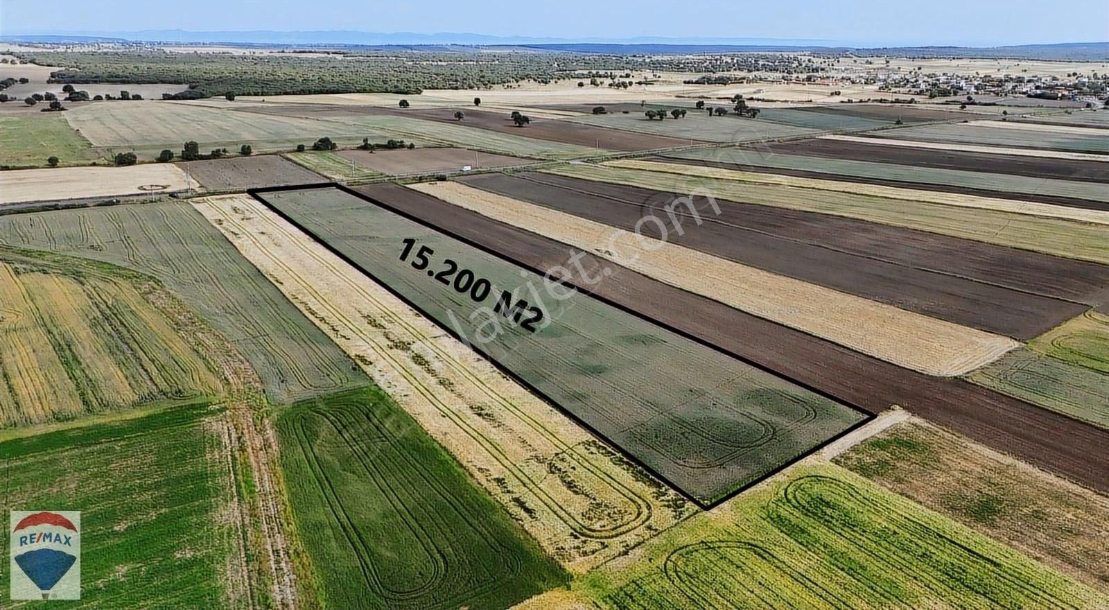 Enez Küçükevren'de Satılık 15.200 M2 Asfalt Cephe Arazi